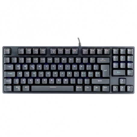TASTIERA ITEK GAMING "X50" MECCANICA, RG B, MULTIMEDIALE,SWITCH BLU OUTEMU, SW, 90 TASTI, COMPATTA, USB - ITKGMCX50