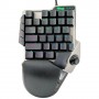 TASTIERA ITEK GAMING "X40" MECCANICA, UN A MANO, RGB, MULTIMEDIALE, LS SWITCH, MACRO & TURBO, USB - ITKGMCX40
