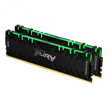 KIT DDR4 KINGSTON  32Gb (2x16GB) 3600Mhz - AK2/32 KINGSTON FURY RENEGADE CL16 - RGB - KF436C16RB1AK2/32