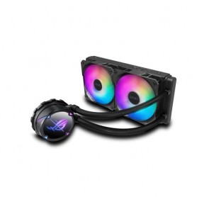 DISS A LIQUIDO ASUS ROG STRIX LC II 240 ARGB AURA 2*120x120x25 mm 37dBa 2500Rpm