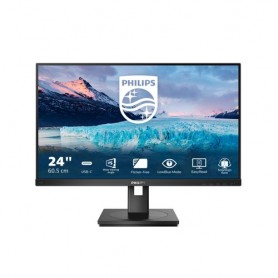 MONITOR PHILIPS LED 23.8"Wide 243S1/00 I PS 1920x1080 250cd/mq 1000:1 2x2W MM Reg.H PIVOT HDMI DP RJ45 USB-C doking