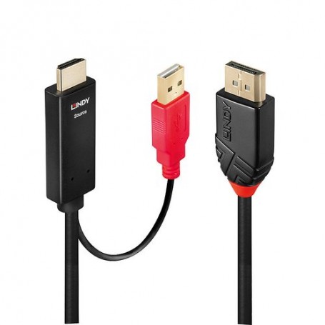 CAVO LIDY HDMI a DISPLAYPORT, M-M 2mt Su pporta risoluzioni fino a 4K@30Hz