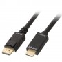 CAVO LINDY DISPLAYPORT MASCHIO - HDMI A MASCHIO 10.2G Connettori Placcati Oro 50cm