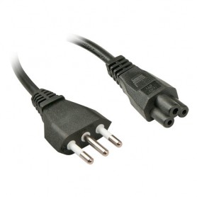 CAVO ALIMENTAZIONE LINDY IEC 320-C5 FEMM INA CON SPINA ITALIANA, 2mt