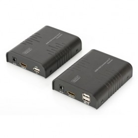 ESTENSORE KVM DIGITUS USB/HDMI SU CAVO R ETE/IP