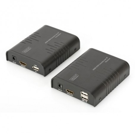 ESTENSORE KVM DIGITUS USB/HDMI SU CAVO R ETE/IP