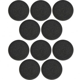 COPRIAURICOLARI IN GOMMAPIUMA PER JABRA EVOLVE 20-65 - PACK DI 10
