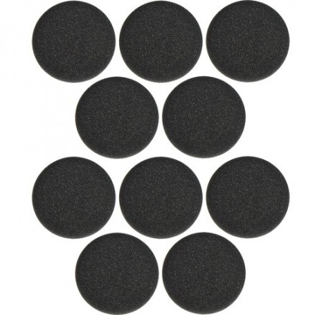 COPRIAURICOLARI IN GOMMAPIUMA PER JABRA EVOLVE 20-65 - PACK DI 10