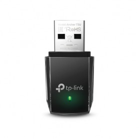 ADATTATORE WIRELESS TP-LINK Archer T3U A C1300 DUAL BAND USB 3.0 1T1R 867Mbps a 5Ghz+400Mbps a 2.4Ghz, 802.11ac/a/b/g/n 1