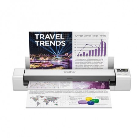 SCANNER BROTHER PORTATILE DS-940DW A4 60 0x600 dpi 7.5PPM USB 2.0 WiFi