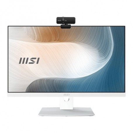 ALL IN ONE MSI Modern AM241P 11M-082EU 2 3,8" NO TOUCH i5-1135G7 8GB SSD256GB Tastiera Mouse W10P Bianco