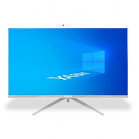ALL IN ONE YASHI PIONEER S AY72105 27'' 4K 3840x2160 i5-9400F 8GB 512GB SSD GT1030 2GB Tastiera e Mouse W10P White