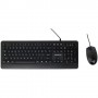 Yashi Professional Multimedia Soft Keybo ard & Mouse USB KIT Black - MY535