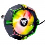 COOLER ITEK UNIVERSALE "ICY-4LPR", 65W T DP, Low Profile, RGB Rainbow - ITACI4LPR -  ITABI17ICY4HLA ( BRACKET SKT 1700)