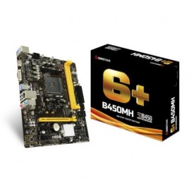 MB BIOSTAR AMD B450MH B450 AM4 2DDR4 VGA