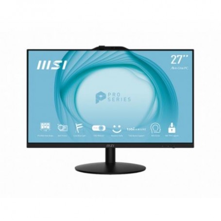 ALL IN ONE MSI PRO AP272 12M-002EU 27" N O TOUCH i5-12400 16GB SSD512GB Tastiera Mouse W11P Nero