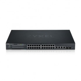 SWITCH ZYXEL XMG1930-30-ZZ0101F 24P 2.5 MGigabit +4P 10GbE +2P 10Gbe SFP+ IPv6, VLAN, QoS, IGMP, Rack, NO Fan, FREE Nebu