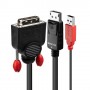 CAVO LINDY DVI (18+1)  A DISPLAYPORT M/M 0.5mt