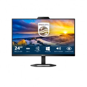 MONITOR PHILIPS LED 23.8"Wide 24E1N5300H E/00 IPS 1920x1080 1ms 300cd/mq 1.000:1 2x3W MM WEBCAM Pivot Reg.H HDMI DP USB-C