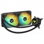 DISS A LIQUIDO ASUS TUF GAMING LC 240 AR GB SYNC PWM 2*120x120x25 mm 29dBa 2000Rpm
