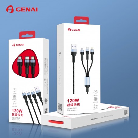 GENAI CAVO USB 3 IN 1