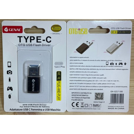 GENAI ADATTATORE TYPE-C -- USB