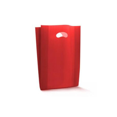 BUSTE BOUTIQUE 40+13*60 ROSSO KG.10 60 MICRON RIUTILIZZABILE