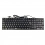 TASTIERA CON FILO USB NERO 