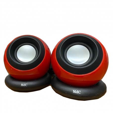 SPEAKERS USB USB NERO/ROSSO