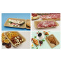VASSOIO CARTA + PET 100 PEZZI MM248 X 174 H22 680ML