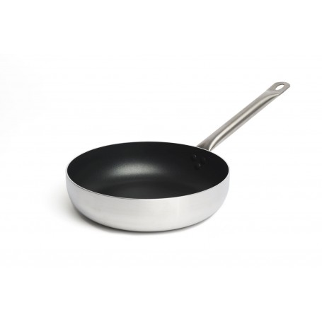 PADELLA INOX ANTIADERENTE D24 