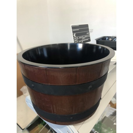 CONTENITORE BARILE D30 H20 TRASPARENTE 
