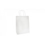 SHOPPERS CARTA BIANCA 26+17X27.5 CF.25 MANICO CORDA GR.100