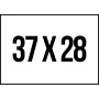 ETICHETTE 37X28 BIANCO CONF. 24 ROTOLI 