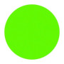 ETICHETTA DIAMETRO 75MM VERDE FLUO ROTOLO DA 1000 ADESIVO PERMANENTE