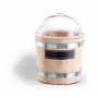 CONTENITORE BARILE 10LT CON COPERCHIO DIAM. 33 X H 25CM
