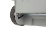 CONTENITORE MOBILE BLOOM PLASTICA 80LT 100% RICICLATO GRIGIO-ROSSO