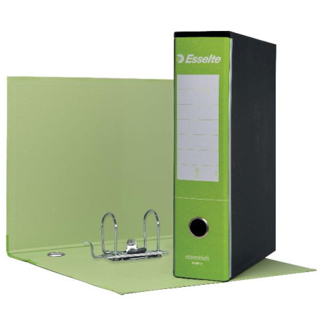 REGISTRATORE ESSENTIAL D8 VERDE CHIARO 