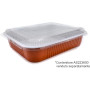 COPERCHIO 8 PORZIONI PET C+C CF.25 PL223600