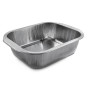 VASCHETTA ALLUMINIO NUDO 2 PORZIONI CF50 AS221112 CONF. 50