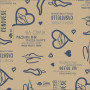 CARTA ANTIGRASSO 25X25 KG.10 NAPOLI STYLE/40