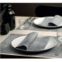 TOVAGLIETTA PAPTEX CM 32X45 PZ.600 COLORE BLACK & WHITE