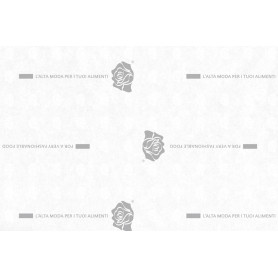 SACCHETTO KRAFT BIANCO 12+9X28 PZ.1000 STAMPA ALTA MODA
