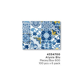 TOVAGLIETTA PAPTEX CM 32X45 PZ.600 COLORE ALYSIA BLU