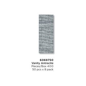 TOVAGLIOLO POCKET PAPTEX 32X46 PZ.100 COLORE VANITY ANTRACITE