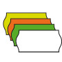 ETICHETTE PREZZATRICE 26X12 FLUO ARANCIO SCATOLA DA 36 ROTOLI
