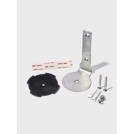 WALL KIT 2 COMPLETO STAFFA + CHIAVE +  SET VITI + BIADESIVO