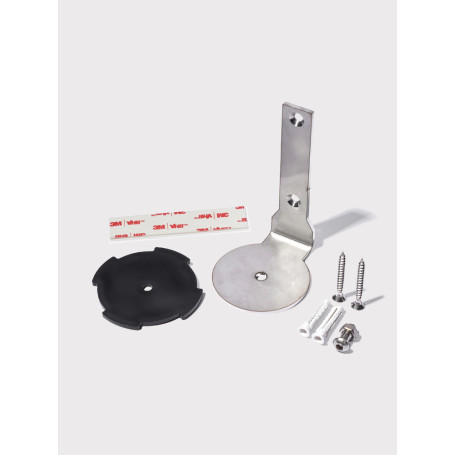 WALL KIT 2 COMPLETO STAFFA + CHIAVE +  SET VITI + BIADESIVO