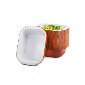 VASCHETTA ALLUMINIO LACCATO 8 PORZIONI SMOOTHWALL AS223600 CONF. 25