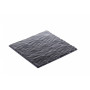 VASSOIO QUADR. MELANINA EFFETTO ARDESIA 325X325X9